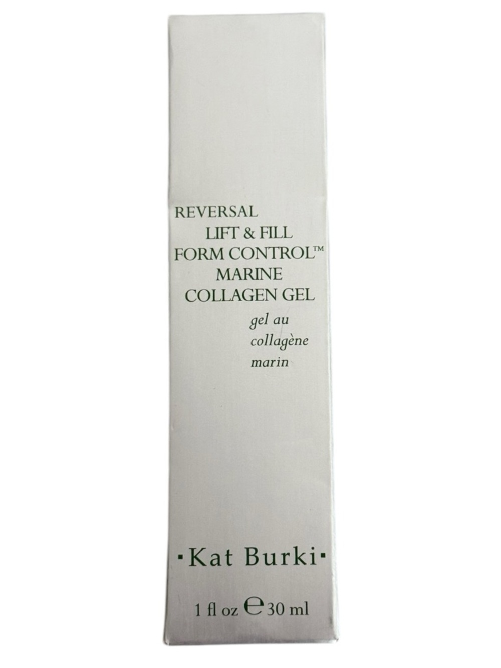 Kat Burki Reversal Lift & Fill Form Control Marine Collagen Gel 1 fl oz NIB